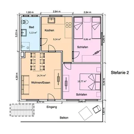 Stefanie 2 Apartment